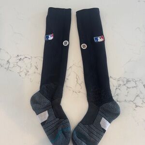 Black and Gray MLB Men's Socks